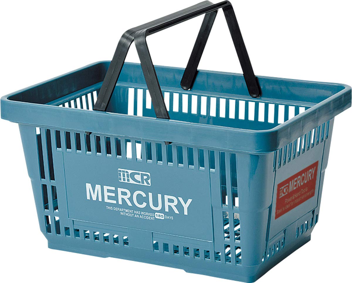 Amazon.co.jp: マーキュリー 買い物 レジ カゴ 収納 ボックス